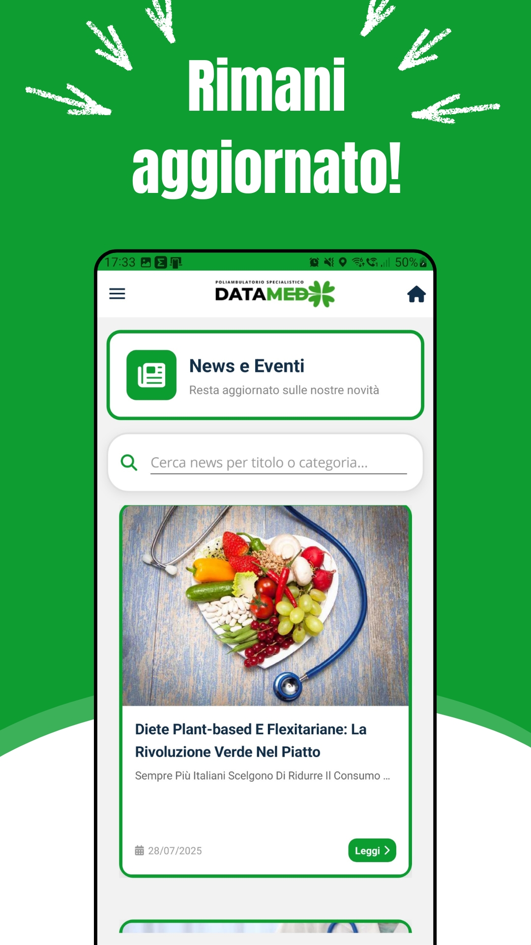 App Datamed - Profilo